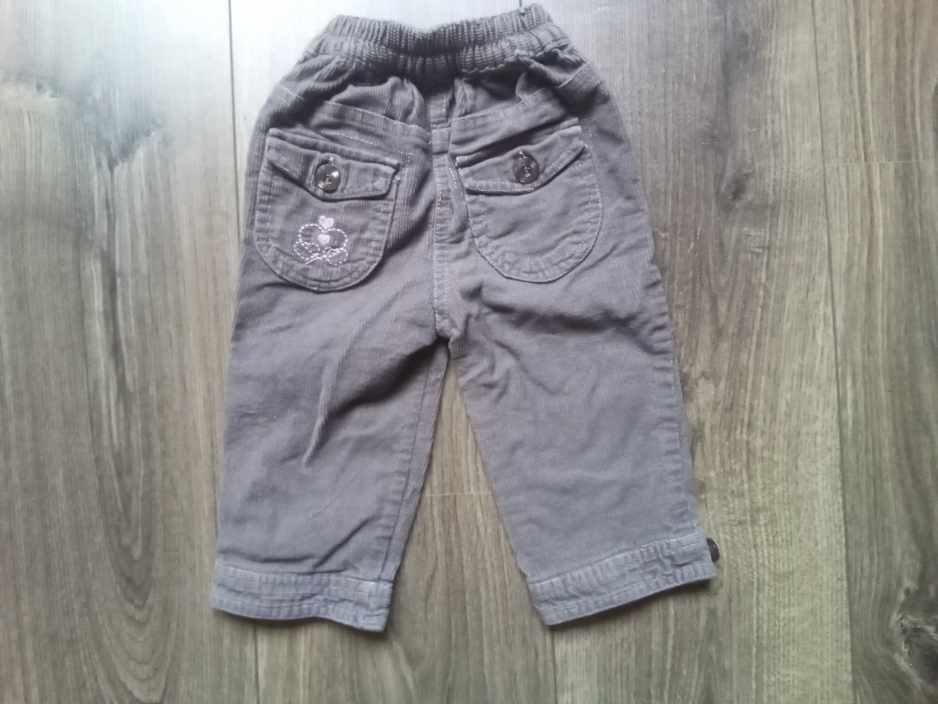 Cordhose braun 68 Schlupfhose