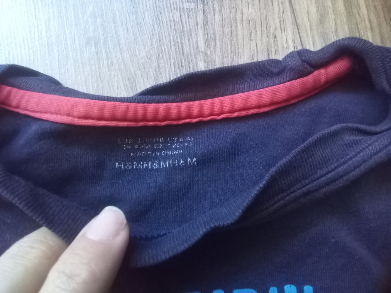 Schlafanzug zweiteilig H&M 110/116 dunkelblau Feuerwehr gestreift 100% Baumwolle