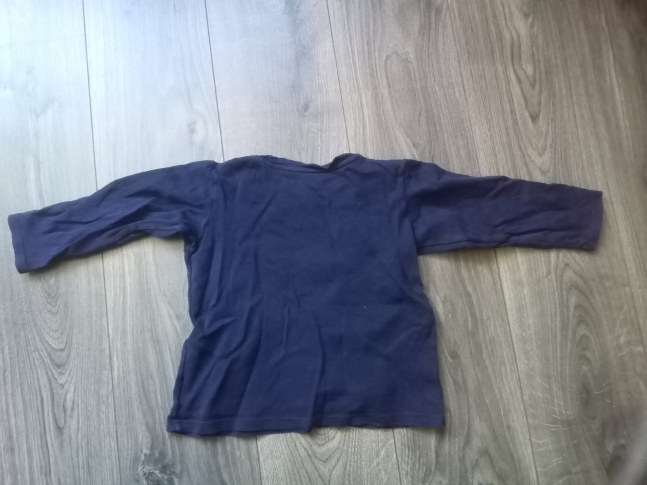 Schlafanzug zweiteilig H&M 110/116 dunkelblau Feuerwehr gestreift 100% Baumwolle