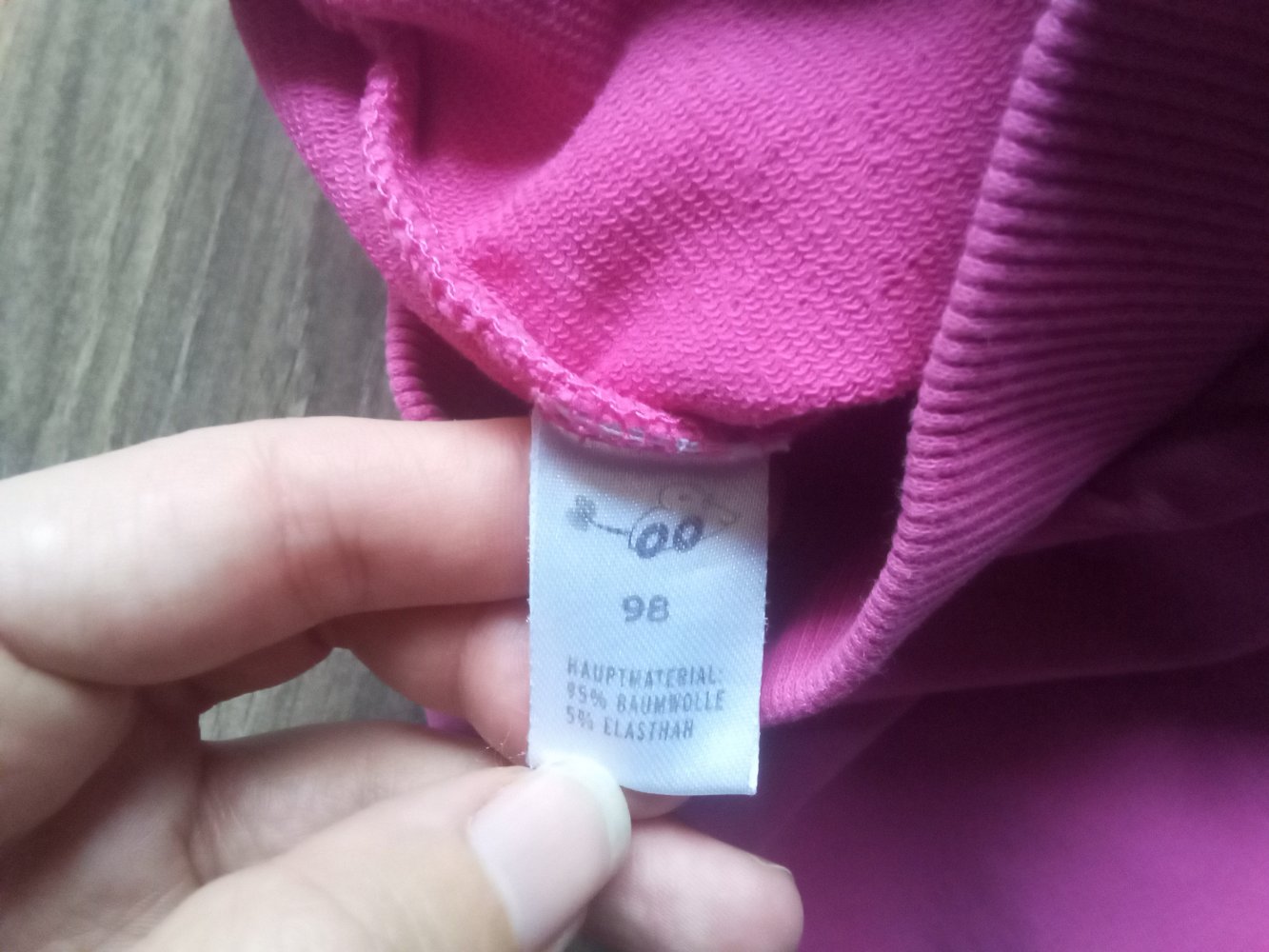 Jogginghose topolino pink 98 Schlupfhose Herz