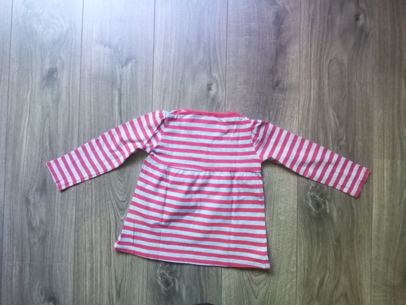 LA-Shirt rot grau gestreift 110 Palomino maritim