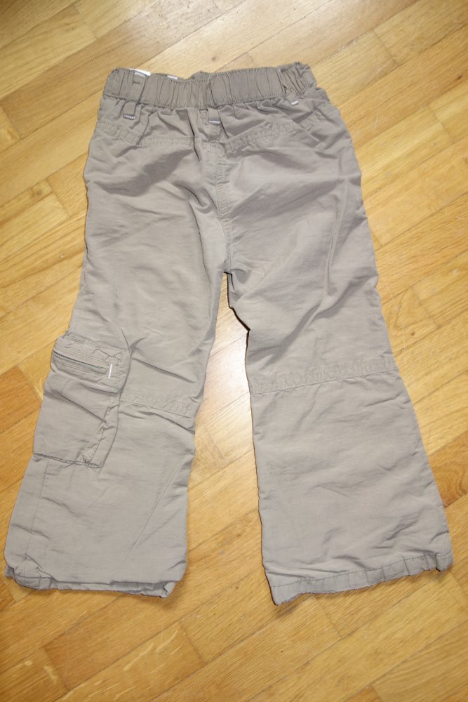 Hose beige 98 palomino gefüttert Schiebeknopf