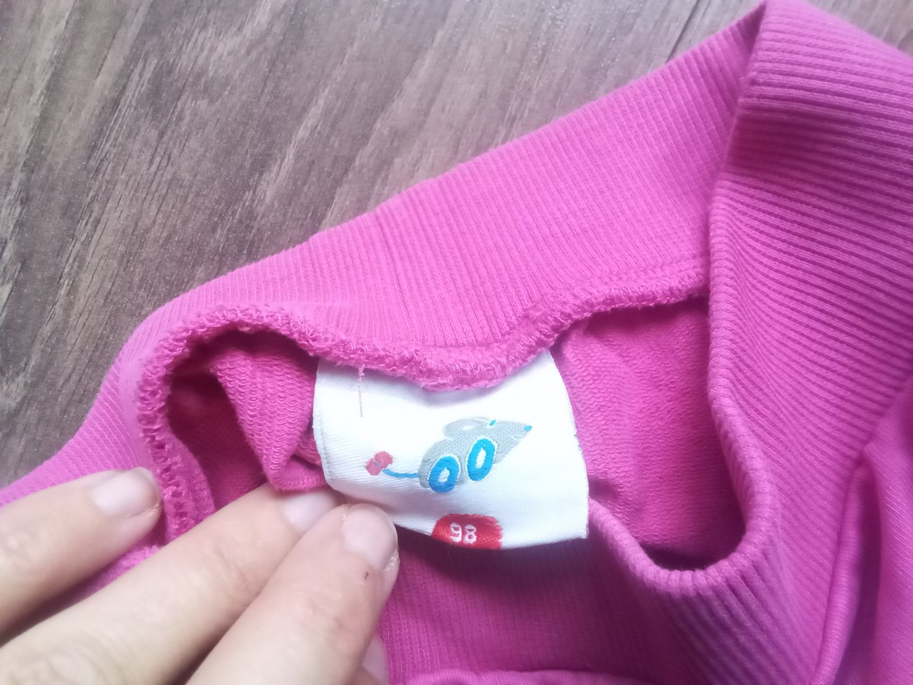 Jogginghose topolino pink 98 Schlupfhose Herz