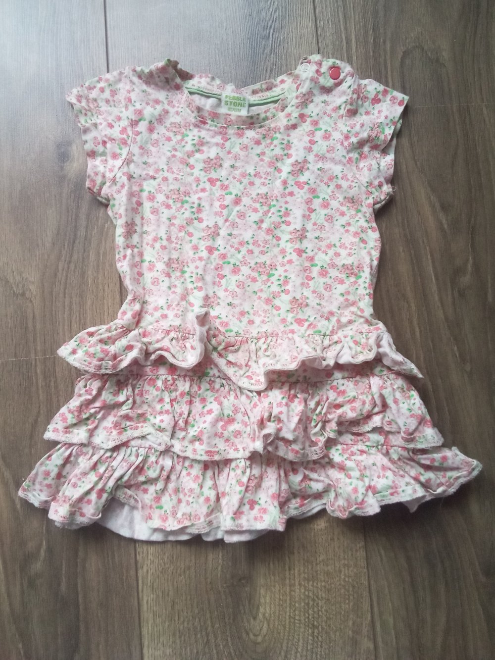 Kleid geblümt 86 pebble stone rosa millefleur