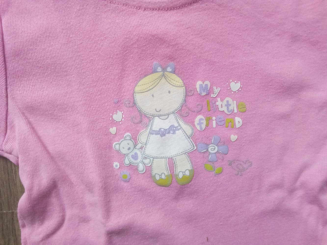LA-Shirt rosa 86/92 lupilu 100% Baumwolle little friend