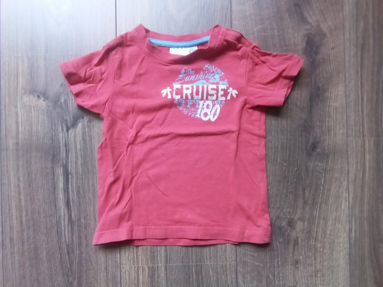 T-shirt 86/92 impidimpi lachsfarben 100% Baumwolle