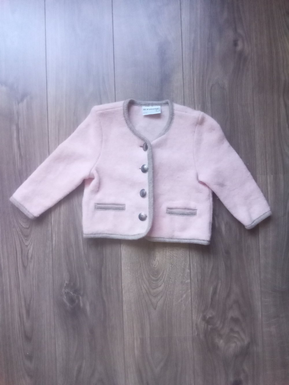 Trachtenjanker rosa Stapf Austria 100% Schurwolle