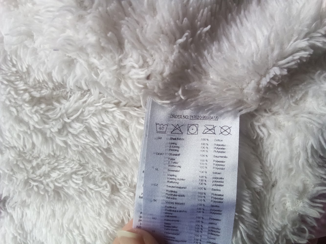 Winterjacke dopodopo rosa 80 Wintermantel 100% Baumwolle