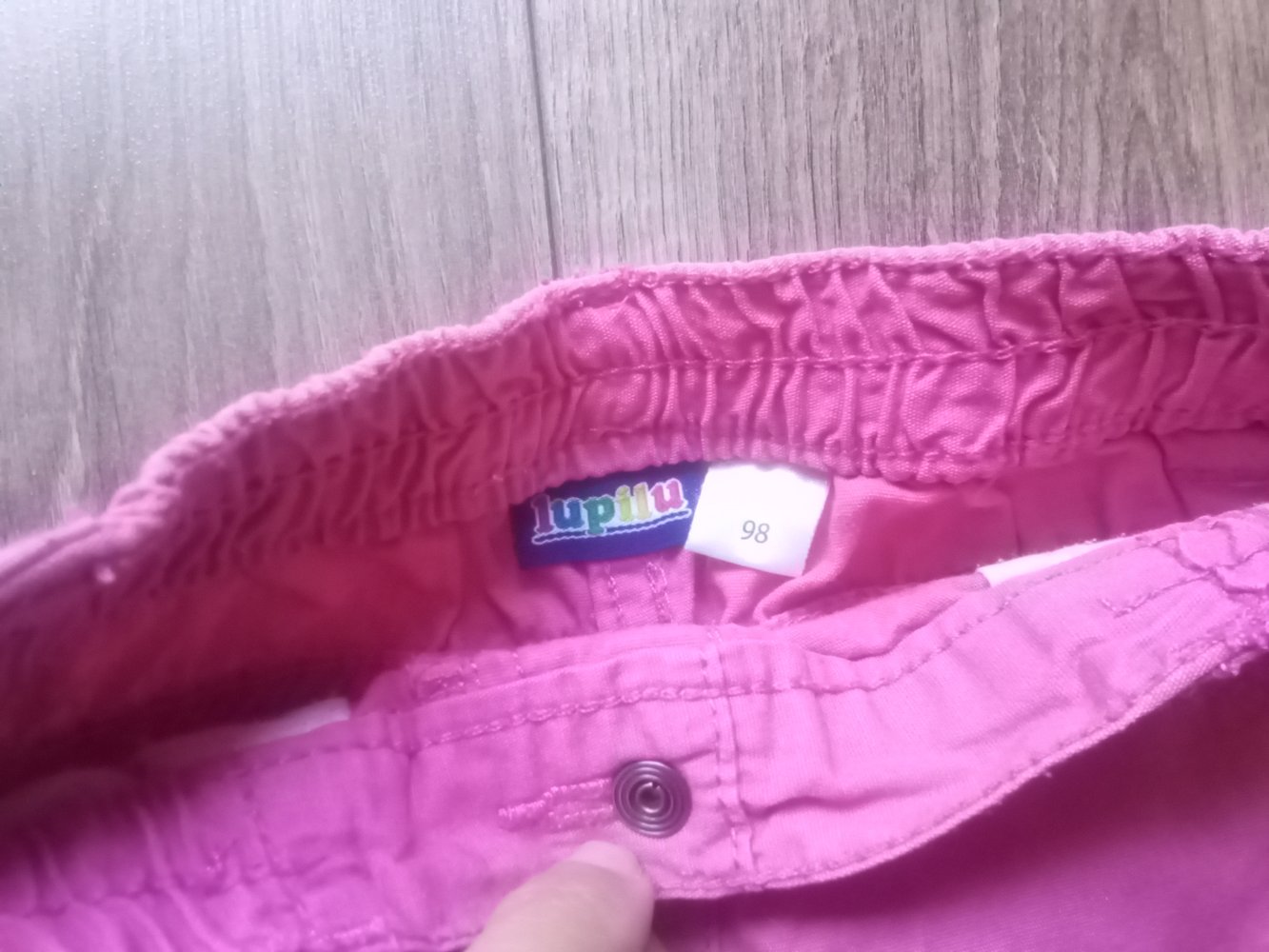 Dünne Hose pink lupilu 98 100% Baumwolle