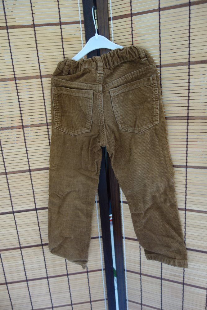 Cordhose braun 104 Kids 100% Baumwolle