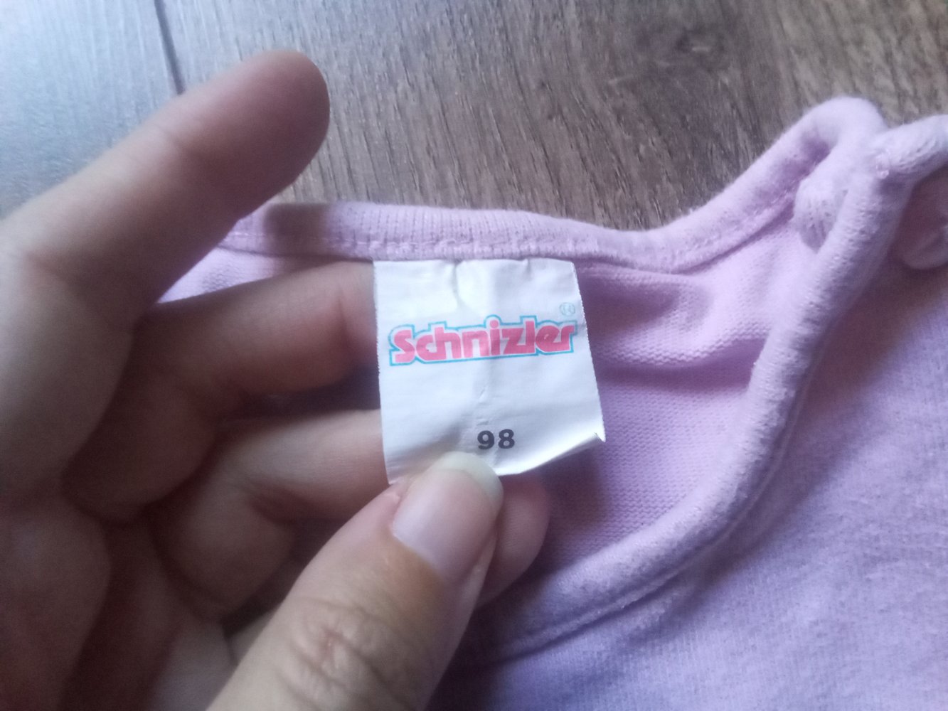 Pulli rosa lila Schnitzler 98 Lagenlook Prinzessin 100% Baumwolle