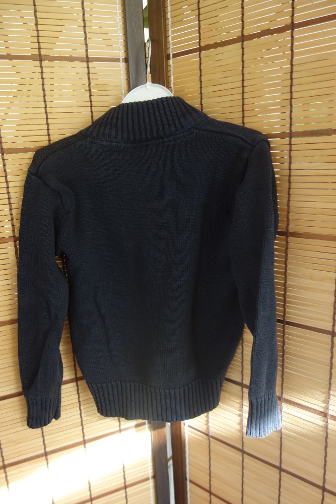 Strickjacke alive dunkelblau 116 collegestil