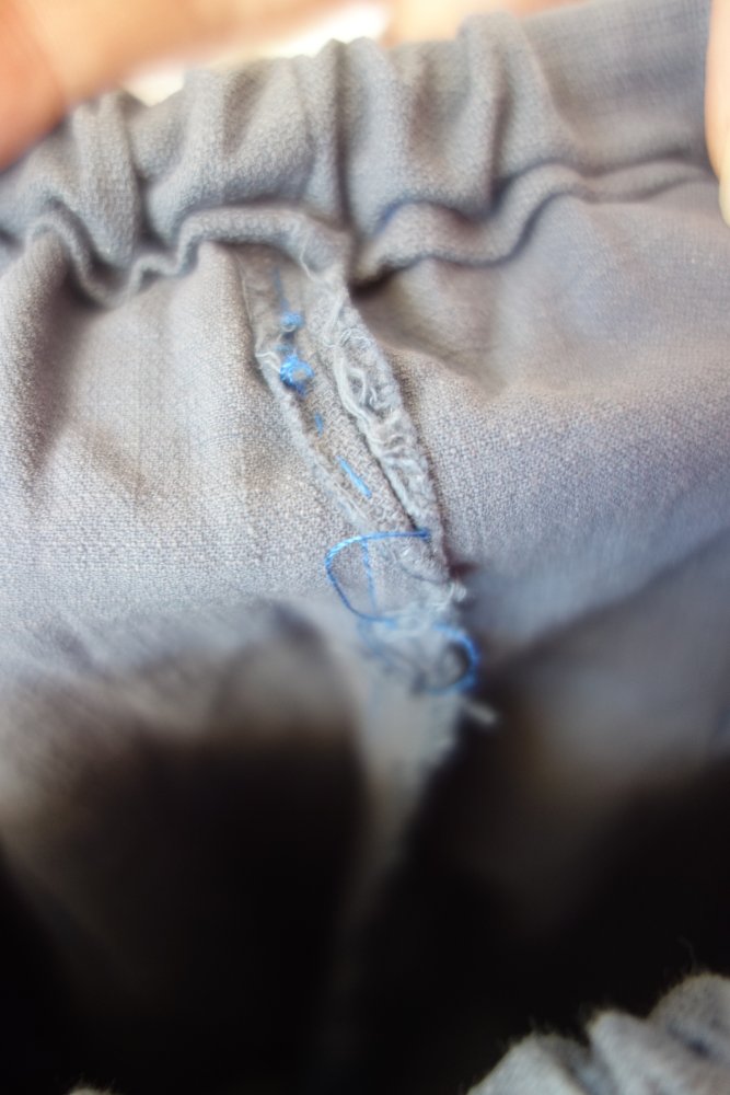Schlupfhose handmade blau 98/104 Sterne