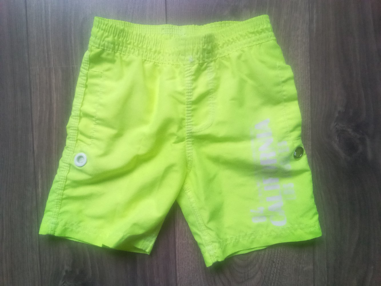 Badeshorts 104 neon gelb blue seven kids Badehose