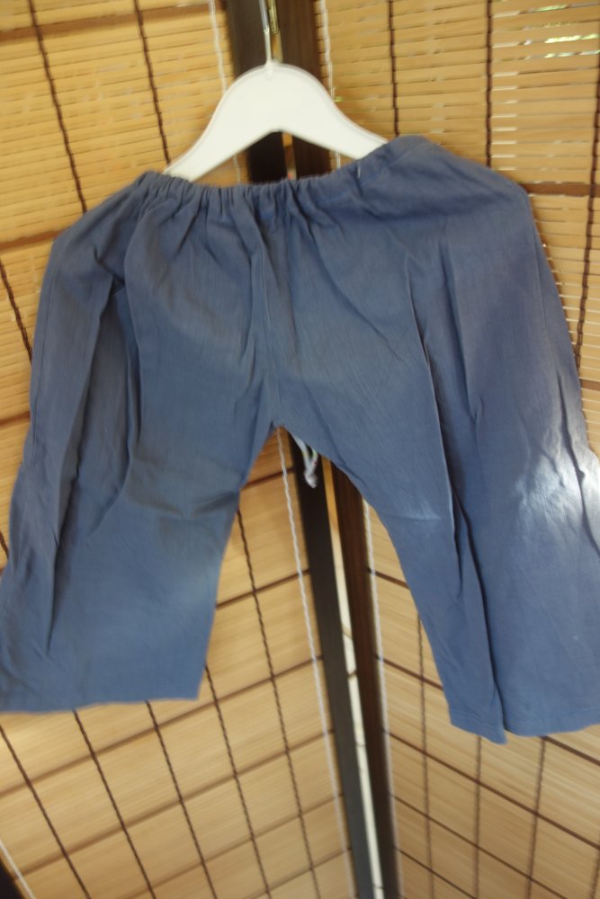 Schlupfhose handmade blau 98/104 Sterne