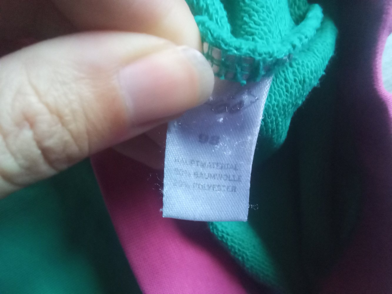 Jogginghose topolino grün 98 Schlupfhose Herz