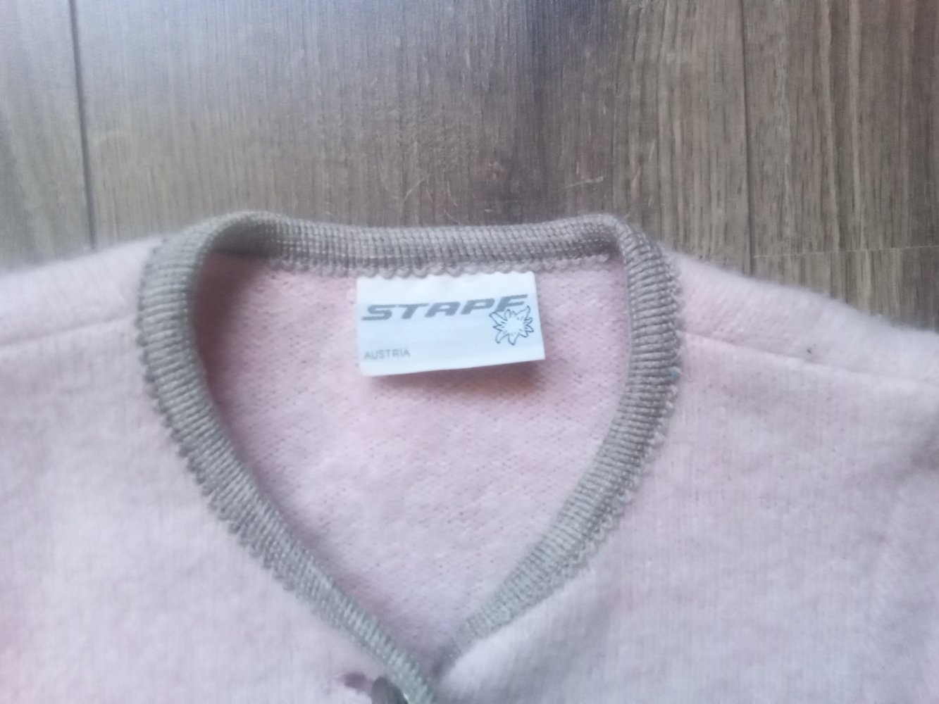Trachtenjanker rosa Stapf Austria 100% Schurwolle