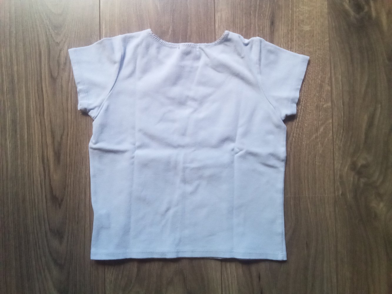 T-shirt hellblau GAP Kids xs 4 Jahre Basic schlicht