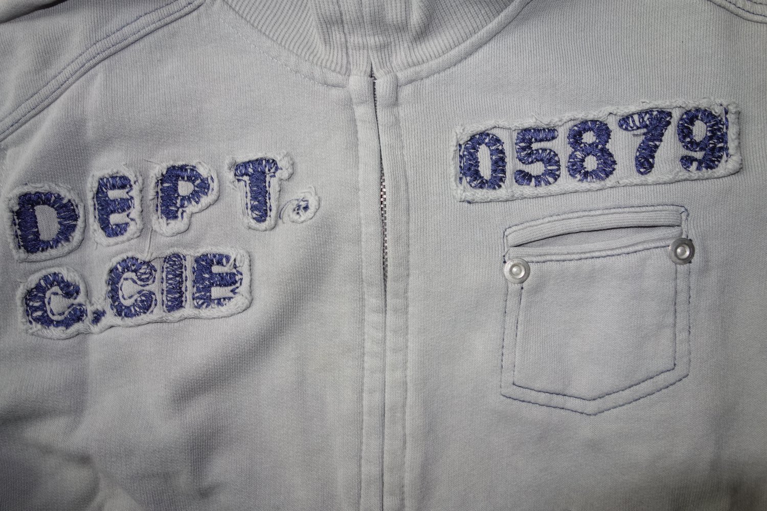 Sweatjacke grau 116 c.cie 114cm 6 Jahre Absorba