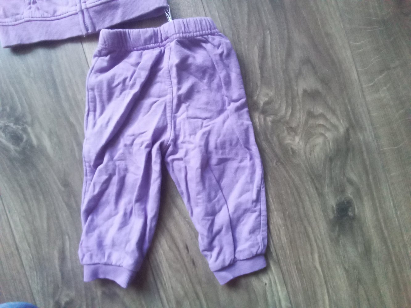 Jogginganzug flieder 2 tlg 74 babyclub 100% Baumwolle