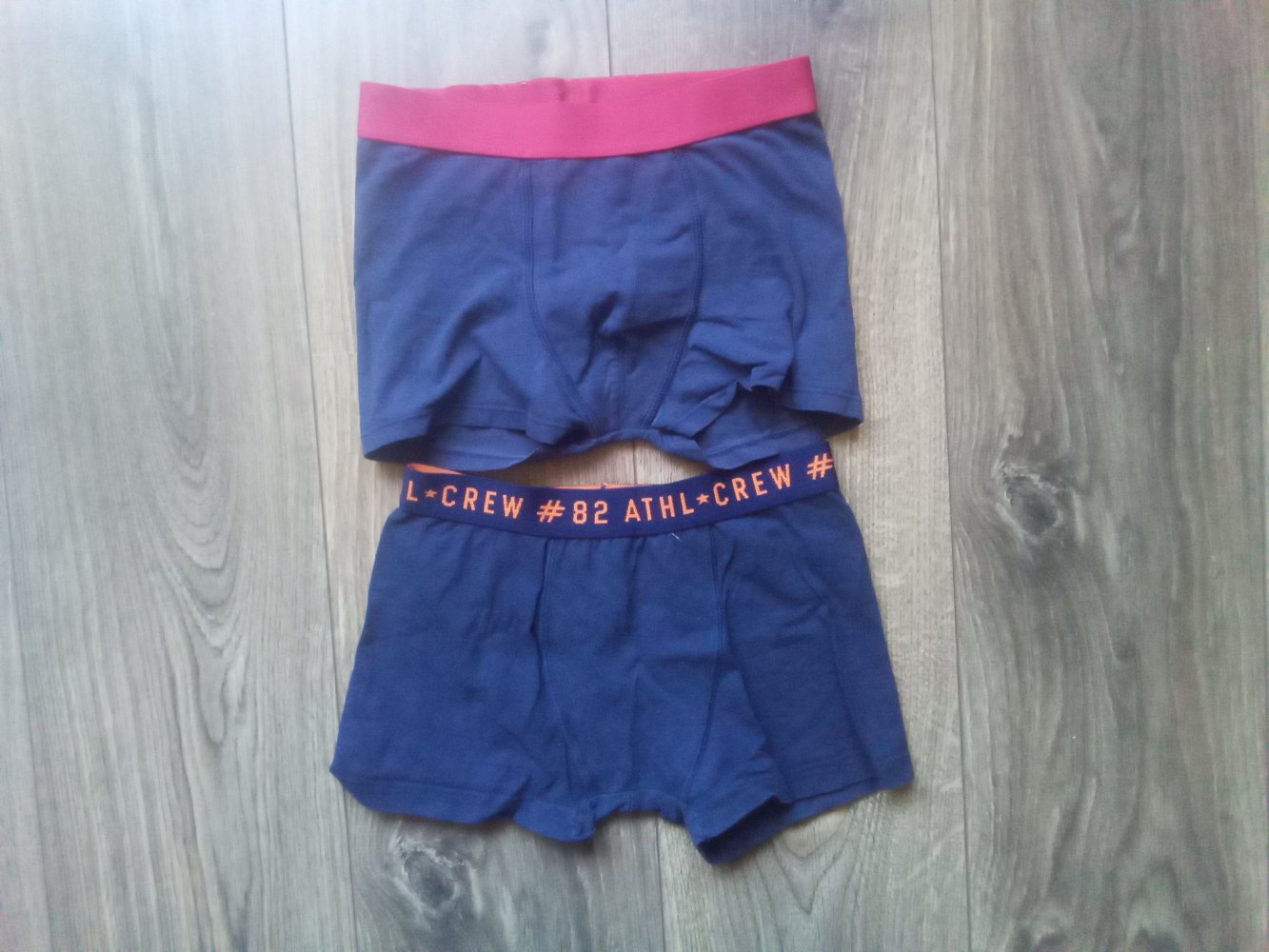 Set 2 Unterhosen Here+there happy kids TCM 134/140 blau 