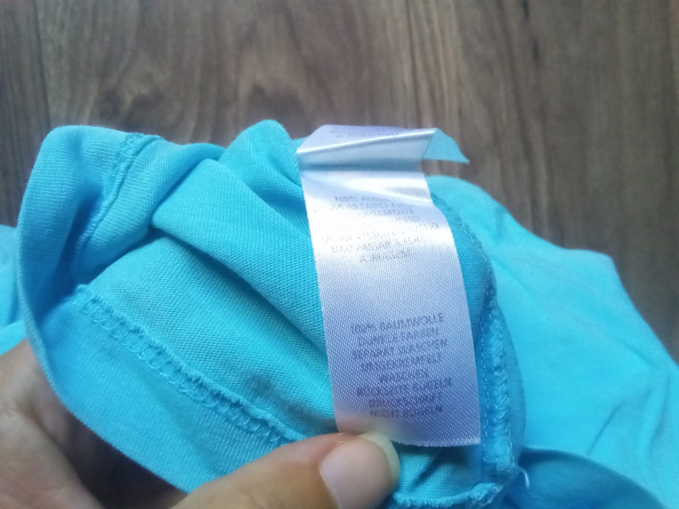 T-shirt hellblau 4-5 Jahre Maui and sons 100% Baumwolle