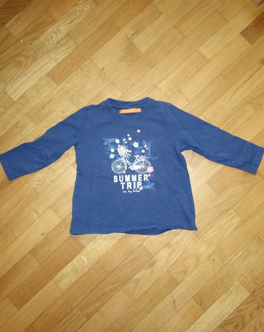 Pullover Staccato dunkelblau Fahrrad 92 98 summer trip
