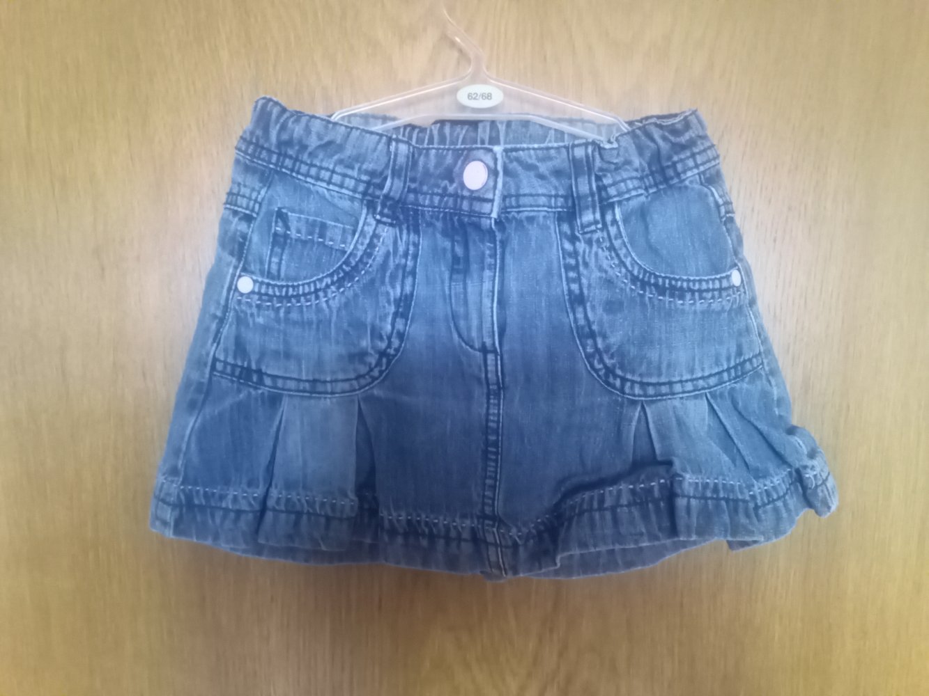 Jeansrock blau palomino 110 uni 100% Baumwolle