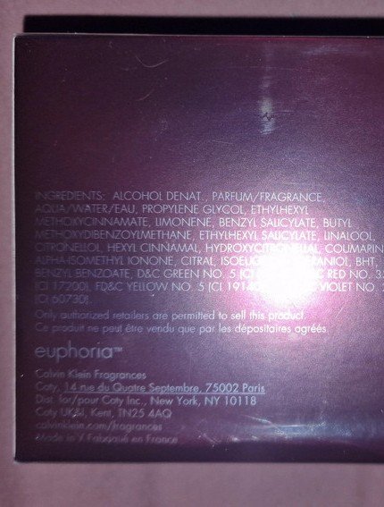 CK Calvin klein euphoria 30ml eau de Parfum, calvin klein parfum