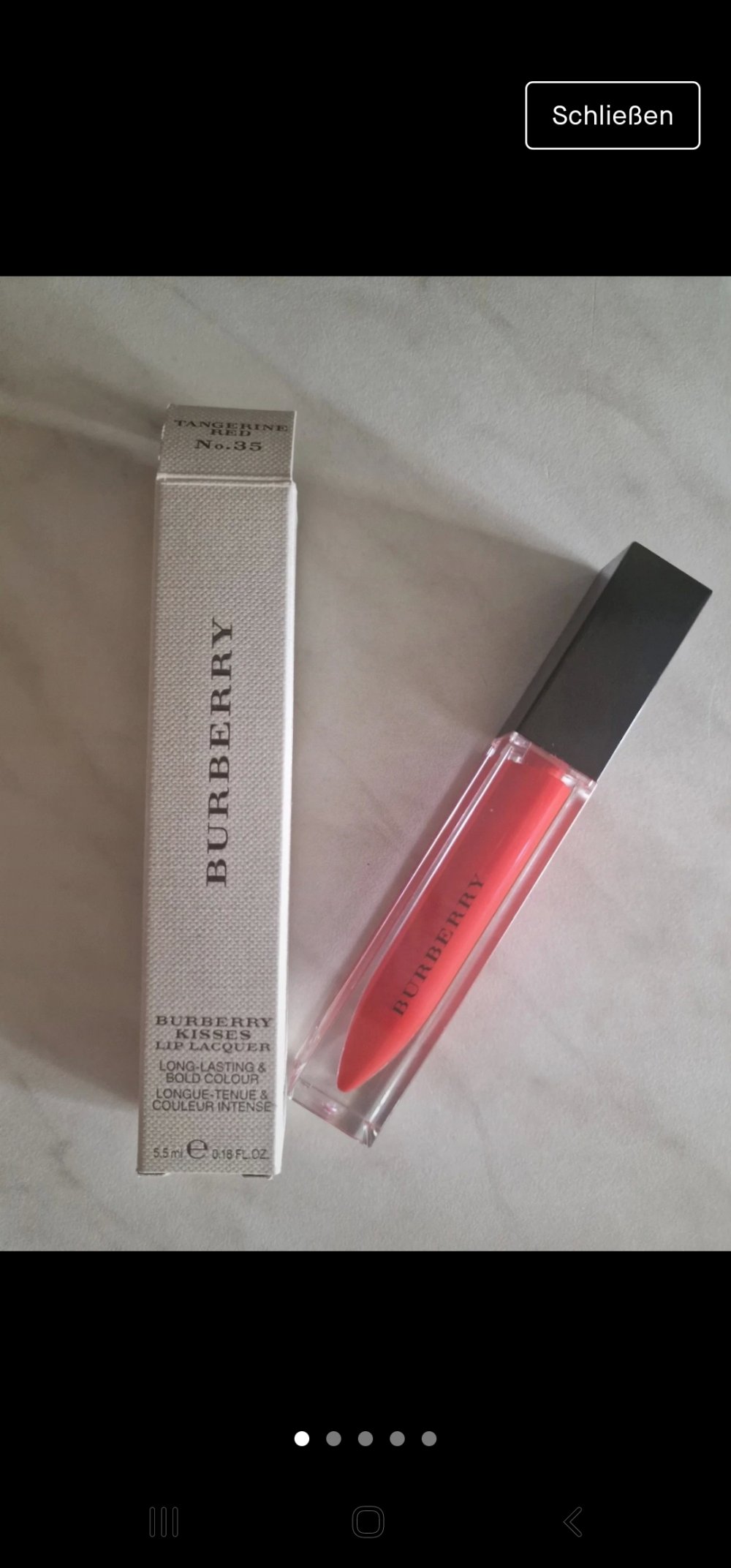 Lippenstift rot, flüssiger Lippenstift