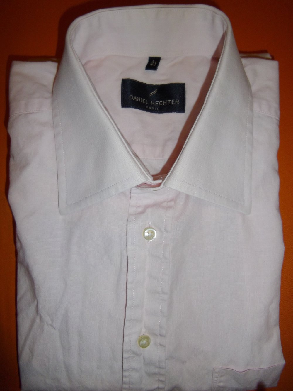 Daniel Hechter Paris Hemd Business rosa in Gr.L 41cm Kragenweite