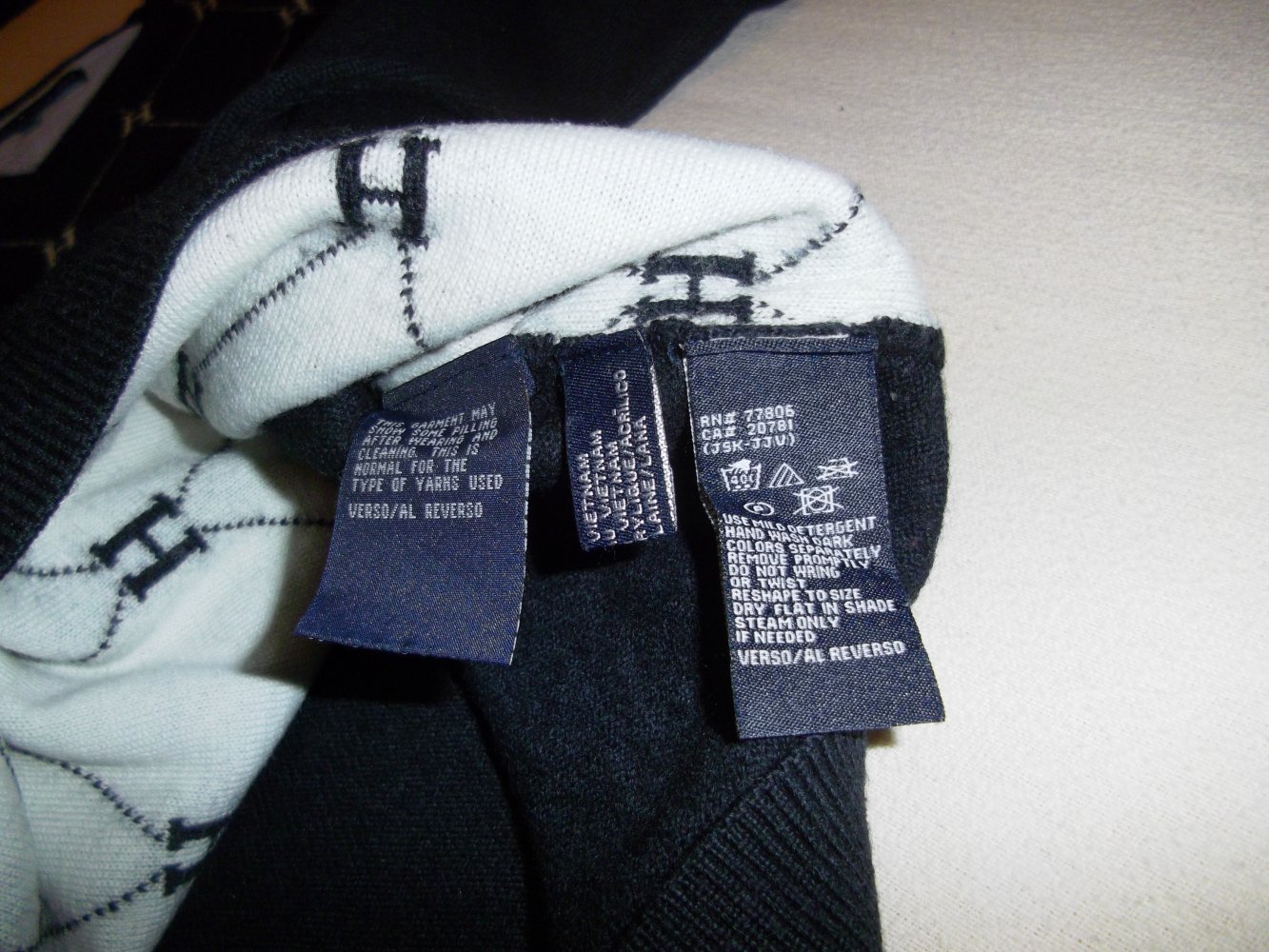 Logo Pulli Tommy Hilfiger 