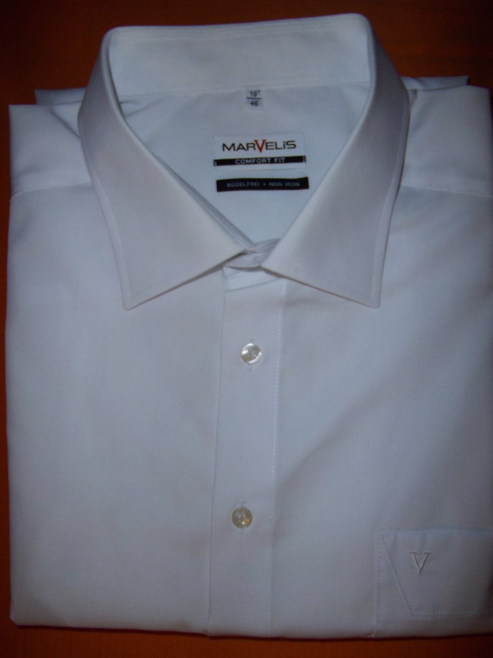 Mavelis by Olymp Comfort Fit  Business Hemd weiß in Gr.XXL 46cm Kragenweite