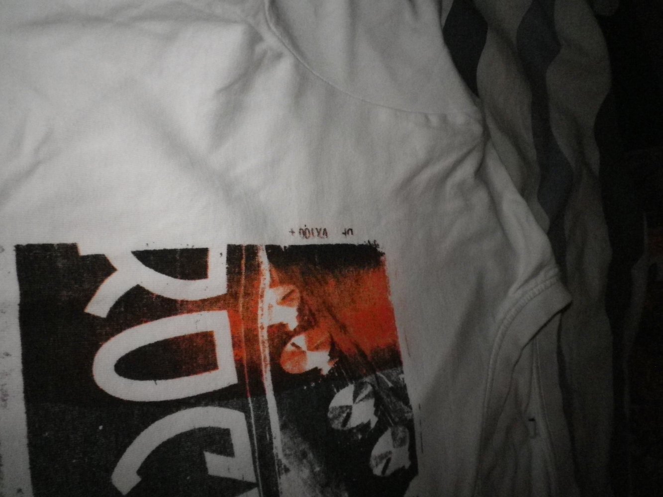 Rock am Ring T-Shirt mit Druck auf der Brust in weiß in Gr.XL