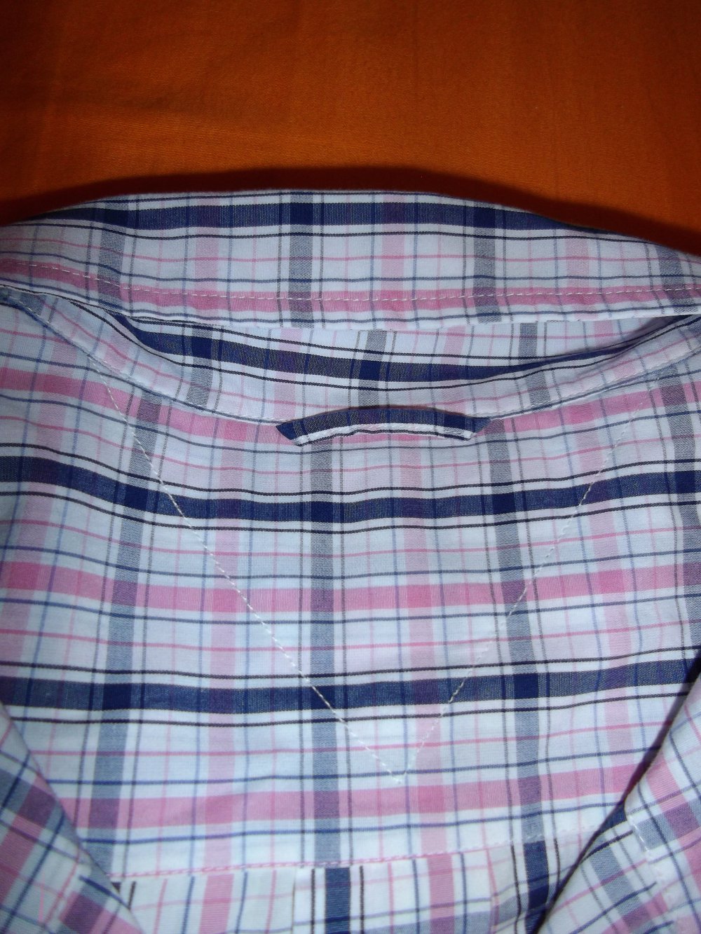 Tommy Hilfiger Hemd 100´s Two Ply pink grau marine weiß kariert Gr.XL