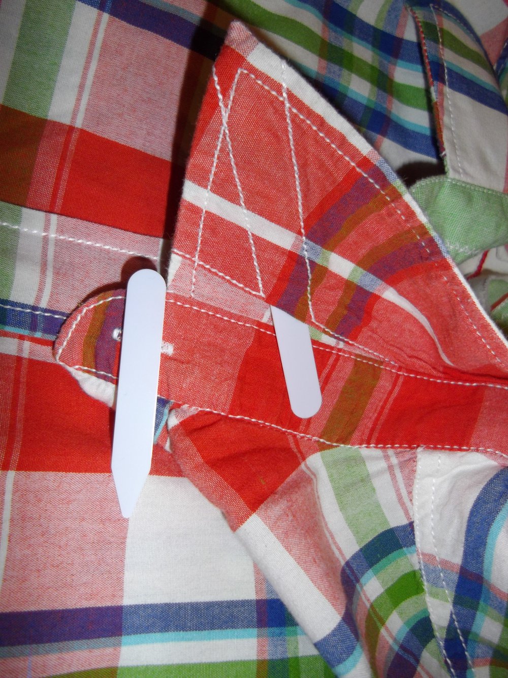Trinidad Tobago Multicolor Kragenstäbchen Hemd