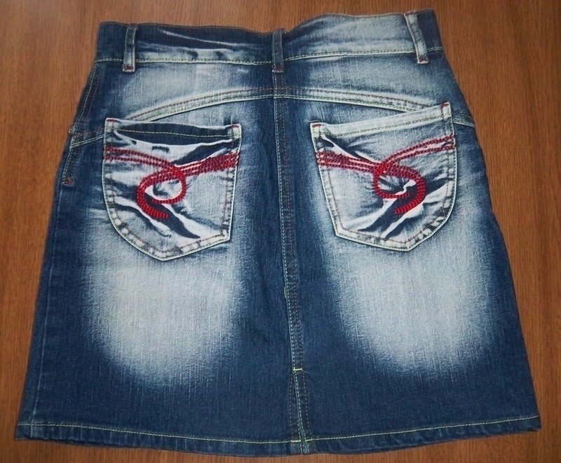 Jeans Rock Gr. 158