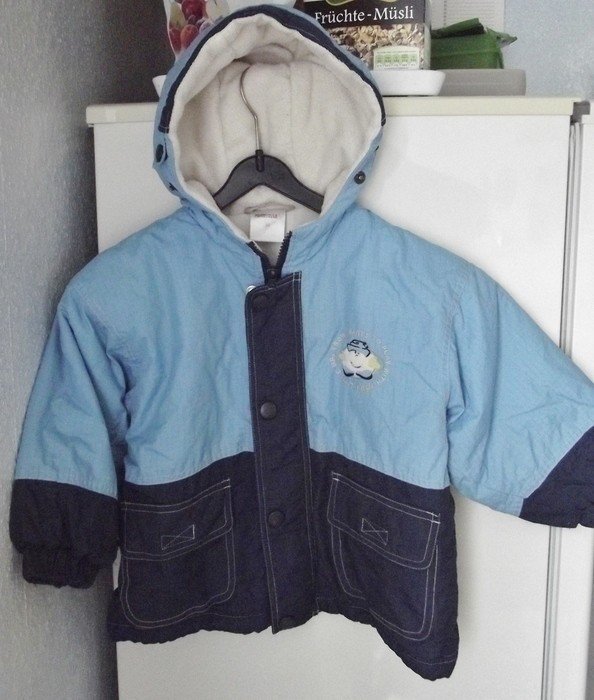 Schöne blaue Winter Jacke ? Gr. 92 