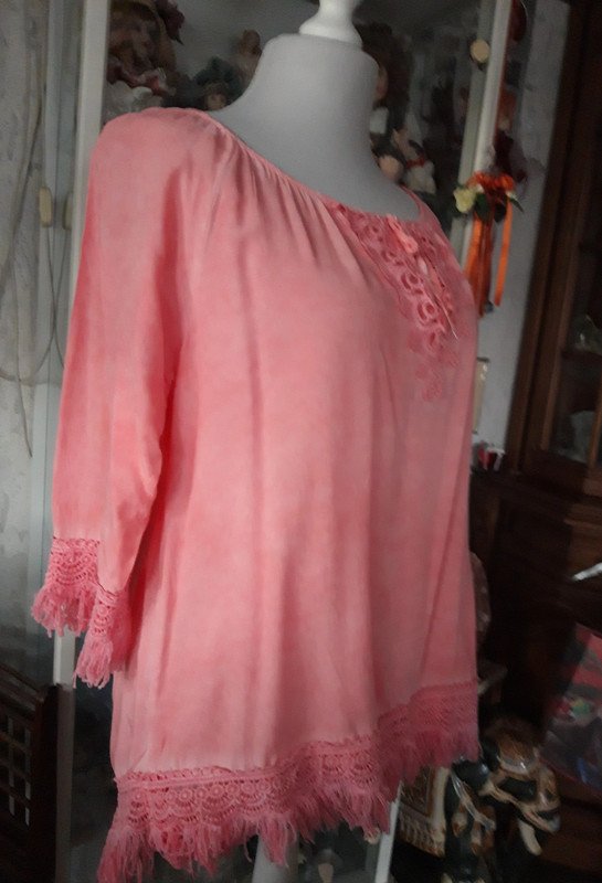 Shirt mit 3/4 Arm 