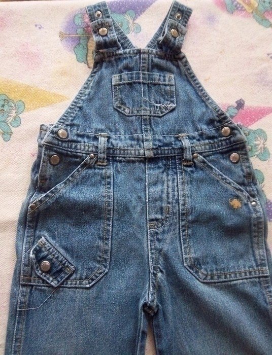 Tolle Latz- Jeans von Bob der Bär Gr. 80 