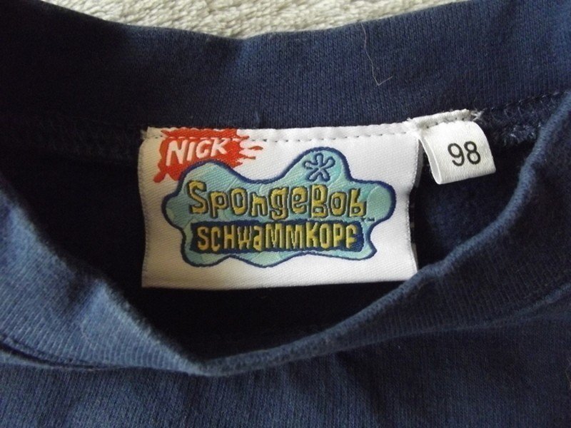 Schöner Spongge BOB Pulli Gr. 98