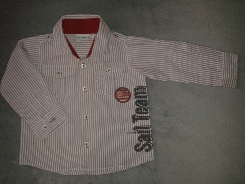 Sehr schönes Hemd von blue seven Gr. 74