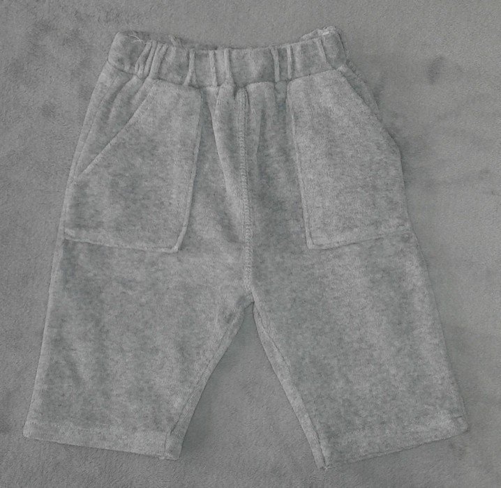 Schöne graue Nicki Hose Gr. 62 