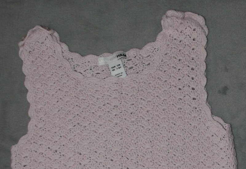 Schöner ärmelloser Strick Pulli 