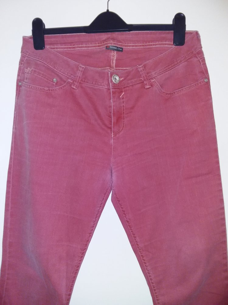 StreetOne Jeans, rot