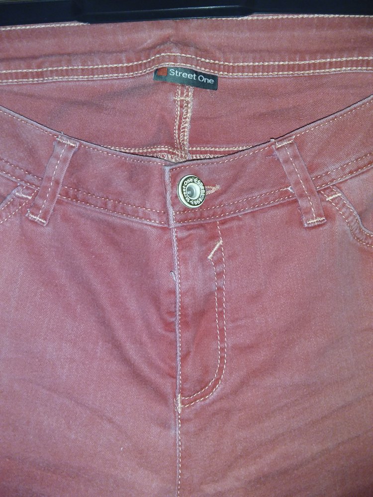 StreetOne Jeans, rot
