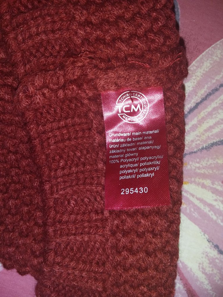 Tchibo Wollbeanie, rot