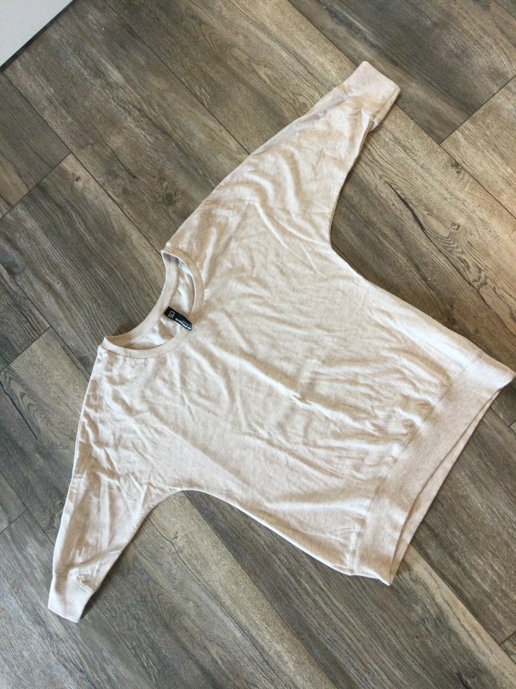 Mister Lady Oberteil Pullover beige M 