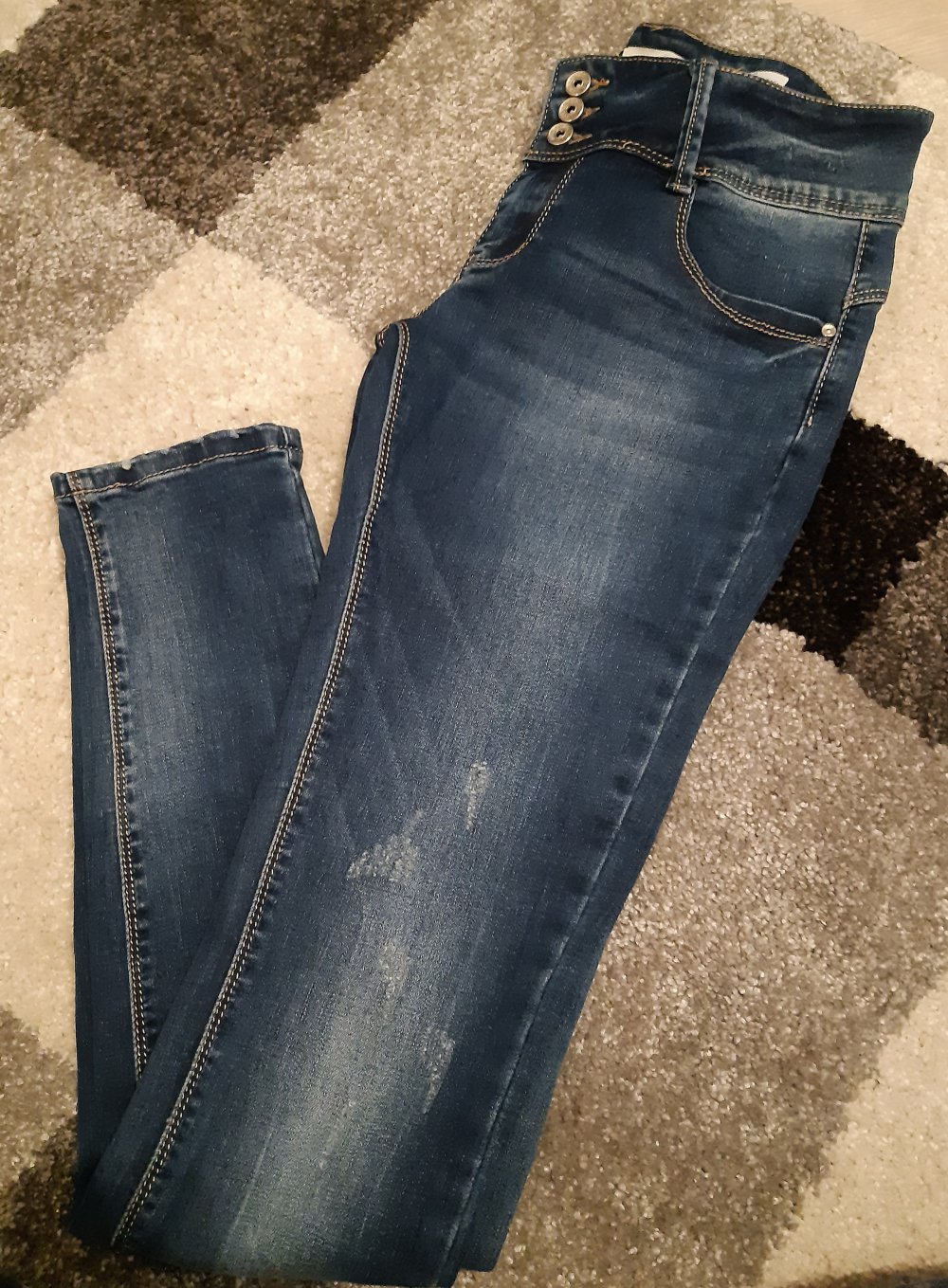 Dunkelblaue Hose 