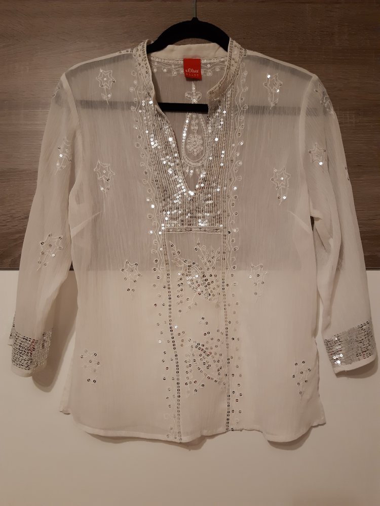 Elegante 3/4 Bluse 
